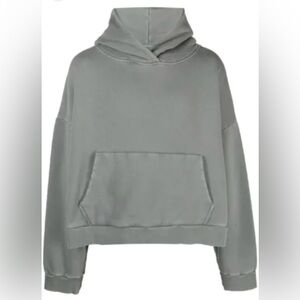 Women's Casual Gray Hoodie Sweater